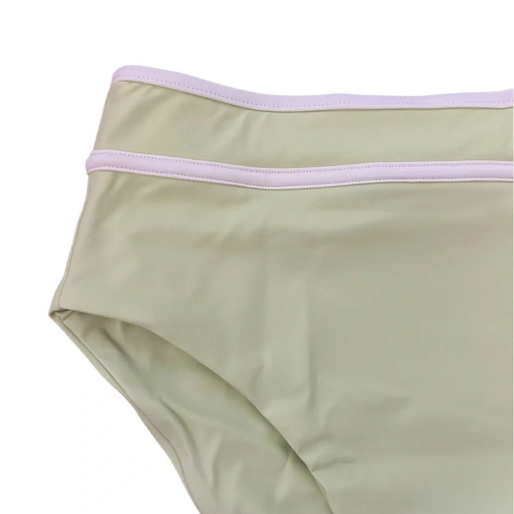 Revolve Stone Fox Swim Juniper High Waist Cheeky Bottom Butterfly Sz XS NWT